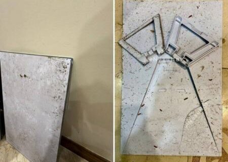 سقوط دیش‌های استارلینک در توفان تهران