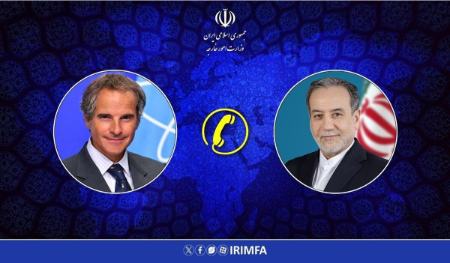 گفتگوی گروسی با عراقچی درباره آخرین وضعیت روند گفت‌و‌گو‌های ایران – آمریکا