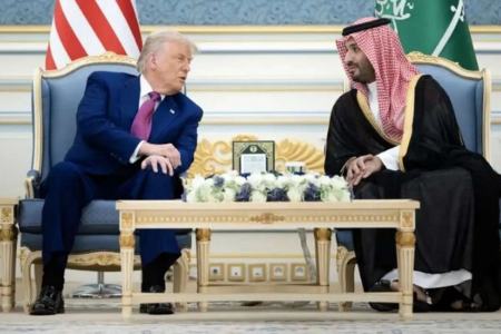 ترامپ: عربستان بیابان را به زمین حاصلخیز تبدیل کرد اما ایران زمین سبز را به بیابان/ بن سلمان مرد فوق‌العاده‌ای است