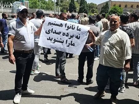 تجمع اعتراضی نانوایان در شهرهای مختلف کشور (1404/02/27)