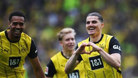 دورتموند با پیروزی دراماتیک سهمیه لیگ قهرمانان را ربود/ بایرن با برد پرگل قهرمان شد