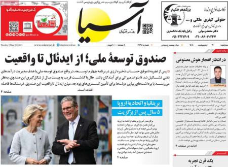 تیتر روزنامه ها،روزنامه های سیاسی و اقتصادی