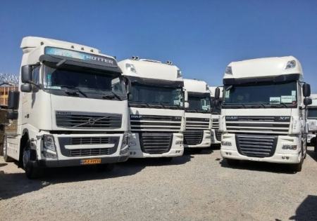 اعتصاب کامیونداران در اعتراض به نرخ جدید گازوئیل و گرانی لاستیک