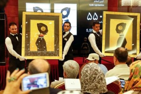 تابلوی ۲۲ میلیاردی حراج تهران جعلی و تقلبی است