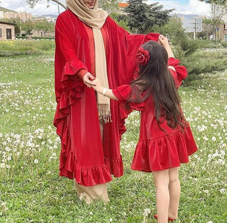 ست های مانتو مادر دختری, مدل های مانتو مادر و دختری