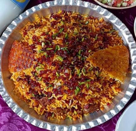 طرز تهیه پلو شاه عباسی تجربه‌ای از اصالت و طعم ایرانی