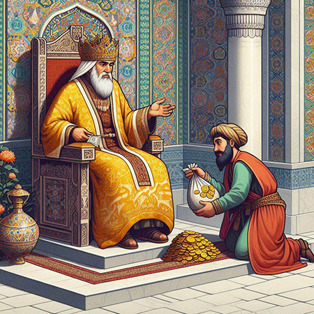 حکایت زاهد که درم گرفت و دینار سعدی؛نثر کهن و زبان امروزی