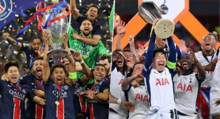 زمان دیدار سوپرجام اروپا اعلام شد؛ تقابل تاتنهام و PSG در ایتالیا