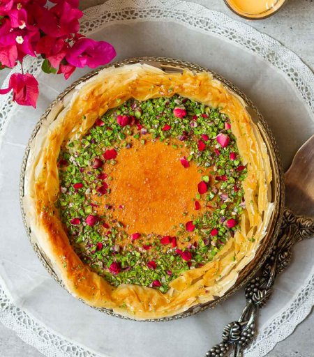 طرز تهیه چیز کیک باقلوا، دسری بی نظیر