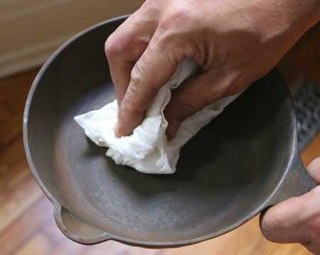 ظروف چدنی سوخته,مراحل ترمیم ظروف چدنی