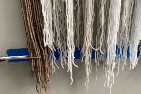 آویز دیواری ساده و شیک, آموزش آویز دیواری با نخ