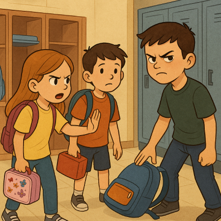 حکایت آموزنده قلدر مدرسه