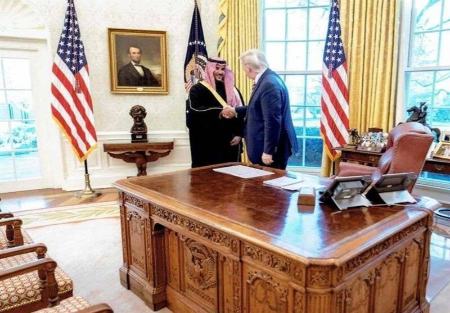 ترامپ: عربستان بابت حمله به ایران به ما تبریک گفت