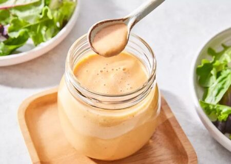 طرز تهیه سس سالاد معروف به سبک رستوران ژاپنی
