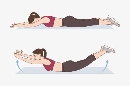 آموزش حرکات ورزشی اصلاحی در منزل