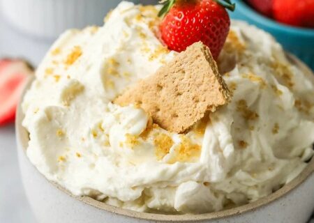 طرز تهیه دیپ چیزکیک دو ماده ای