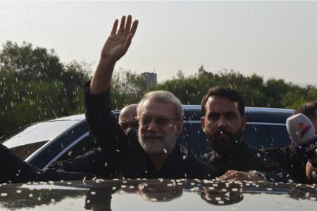 استقبال متفاوت لبنانی‌ها از لاریجانی با برنج