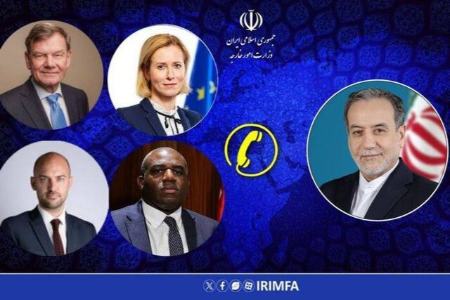 گفتگوی تلفنی عراقچی به وزرای خارجه ۳ کشور اروپایی و هماهنگ‌کننده سیاست خارجی اتحادیه اروپا