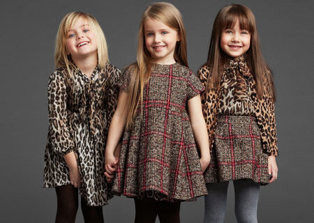 مدل لباس زمستانی بچه گانه برند Dolce & Gabbana