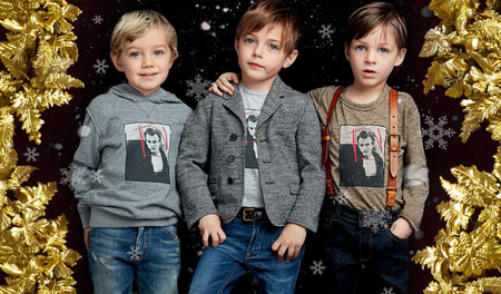 لباس بچه گانه برند Dolce & Gabbana,لباس زمستانی بچه گانه 2014
