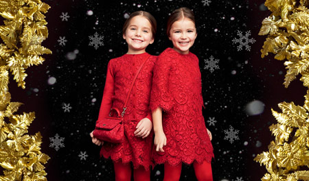 لباس بچه گانه برند Dolce & Gabbana,لباس زمستانی بچه گانه 2014