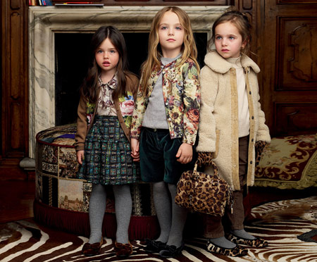 لباس بچه گانه برند Dolce & Gabbana,لباس زمستانی بچه گانه 2014