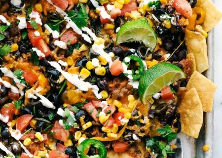 طرز تهیه ناچوهای پخته شده در فر