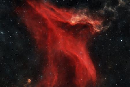 عکس روز ناسا از سحابی مارمولک