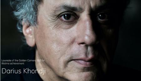 داریوش خنجی جایزه دوربین طلایی گرفت