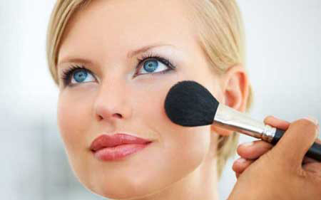 رژگونه,رژ گونه,رژگونه برای صورت لاغر