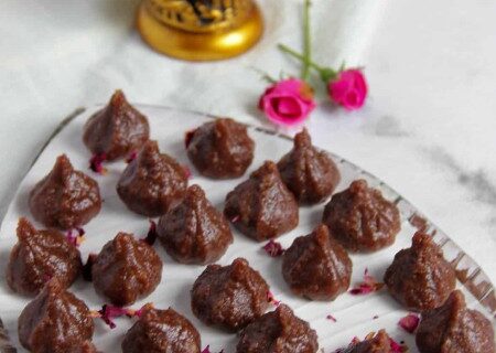 طرز تهیه موداک شکلاتی، شیرینی هندی