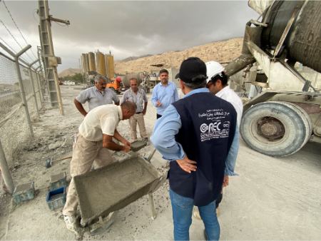 ارائه مشاوره برای طرح اختلاط بتن خودمتراکم 