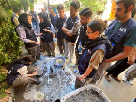 برگزاری دوره های آموزشی بتن بصورت عملی