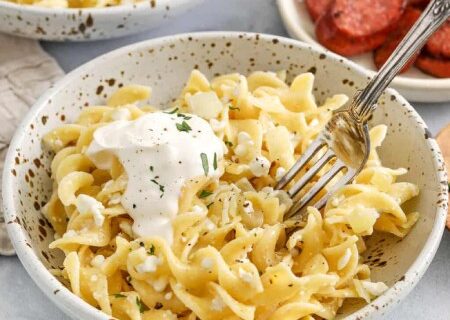 طرز تهیه پنیر کاتیج و نودل