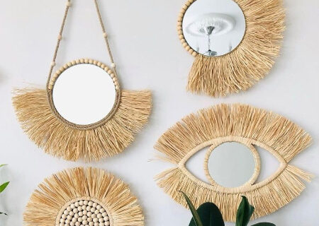با کنف و خلاقیت، آینه‌ات را به یک اثر هنری تبدیل کن