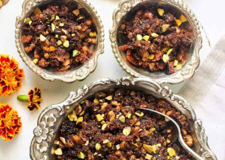 طرز تهیه حلوای گردوی انجیر، میان وعده مغذی