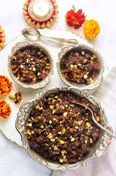 طرز تهیه حلوای گردوی انجیر، میان وعده مغذی