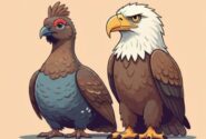 قصه دوستی کبک و عقاب