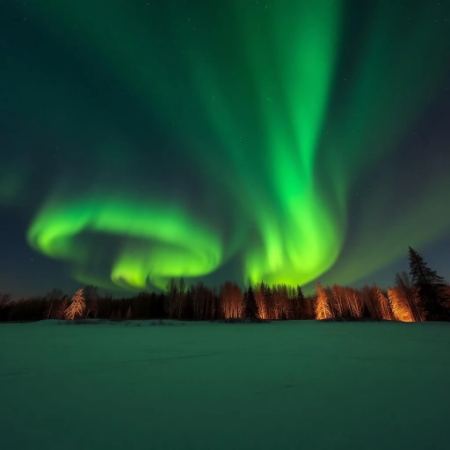 شفق قطبی روسیه