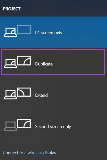 انتقال Taskbar به مانیتور دیگر, تنظیمات Multiple Displays ویندوز 17