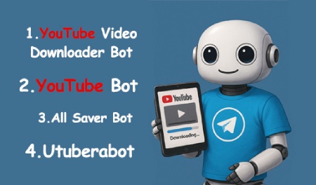 بهترین ربات تلگرام برای دانلود از یوتیوب + اموزش استفاده