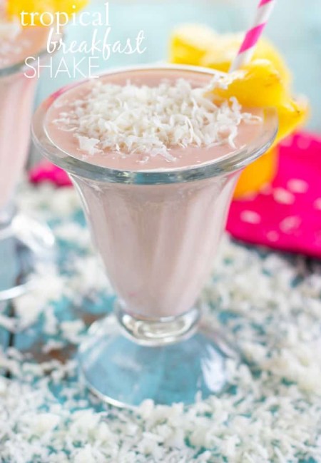 طرز تهیه شیک صبحانه گرمسیری