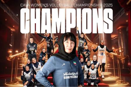 تاریخ‌سازی بانوان والیبال ایران؛ کسب نخستین مدال طلای تاریخ با قهرمانی آسیای مرکزی