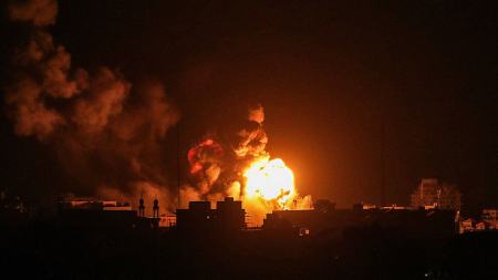 شنیده شدن صدای انفجار در شهر غزه | رئیس جمهور کلمبیا: آماده جنگ در غزه هستیم