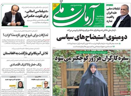 تیتر روزنامه ها،روزنامه های سیاسی و اقتصادی