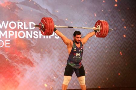 نایب قهرمانی علیرضا نصیری در وزنه‌برداری قهرمانی جهان