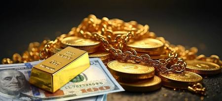 بازگشت محتاط دلار به مدار صعودی | افت لاک‌پشتی قیمت‌ها در بازار طلا