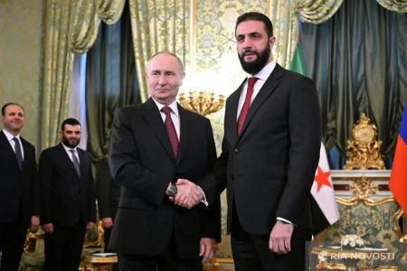 دیدار جولانی و پوتین در کرملین | سوریه: قصد داریم روابط با روسیه را از سر بگیریم