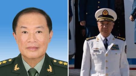 ۹ مقام ارشد نظامی چینی برکنار شدند