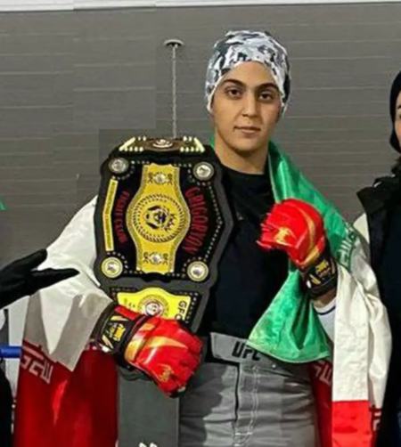 «صبا چناری» دختر قهرمان موی تای ایران درگذشت